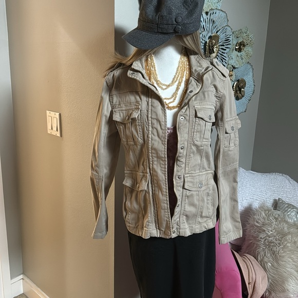 Kensie tan utility jacket size medium - Picture 2 of 8